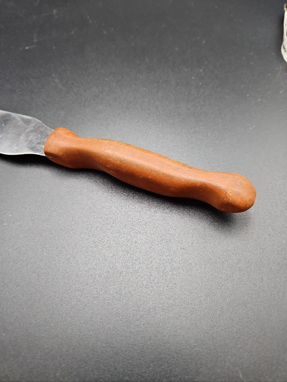 Cutco Vintage No. 28 Cake Icing Spatula Spreader Knife Classic Brown Handle